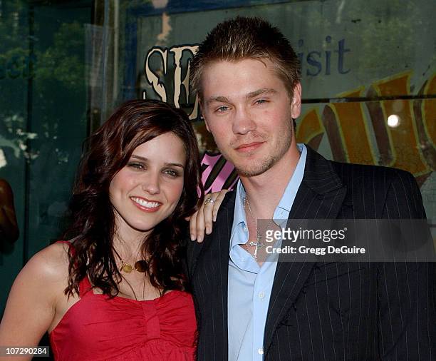 Chad Michael Murray and Sophia Bush during People's Liberation, Warner Bros. Pictures, and Kitson Celebrate Horror Thriller "House Of Wax" - Arrivals...