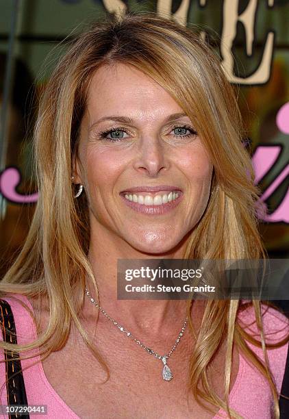 Catherine Oxenberg during People's Liberation, Warner Bros. Pictures, and Kitson Celebrate Horror Thriller "House Of Wax" - Arrivals at Kitson in...