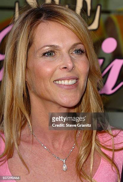 Catherine Oxenberg during People's Liberation, Warner Bros. Pictures, and Kitson Celebrate Horror Thriller "House Of Wax" - Arrivals at Kitson in...