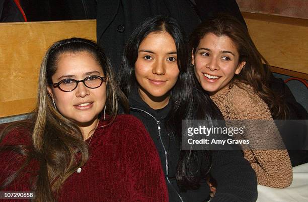 Yenny Paola Vega, Catalina Sandino and Guilied Lopez