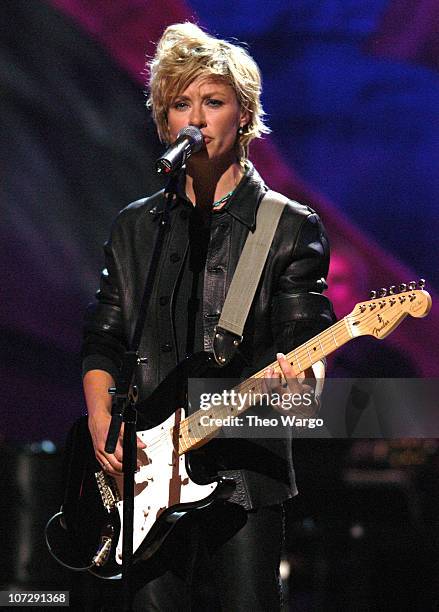 Shelby Lynne during "Willie Nelson and Friends: Live and Kickin'" Premieres on USA Network May 26, 2003 - Show at Beacon Theatre in New York City,...