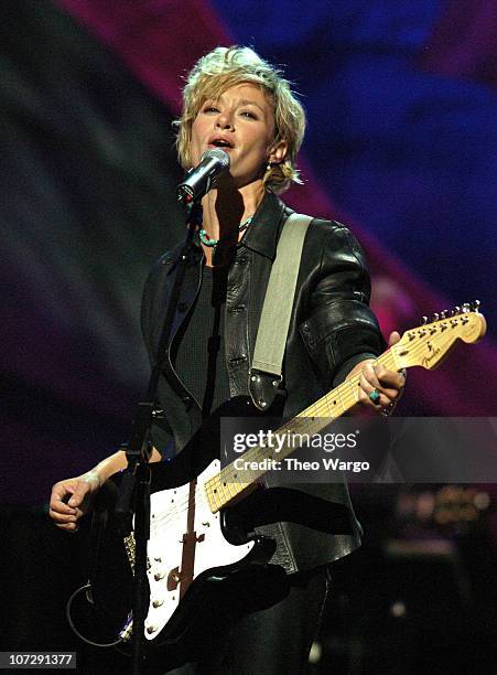 Shelby Lynne during "Willie Nelson and Friends: Live and Kickin'" Premieres on USA Network May 26, 2003 - Show at Beacon Theatre in New York City,...