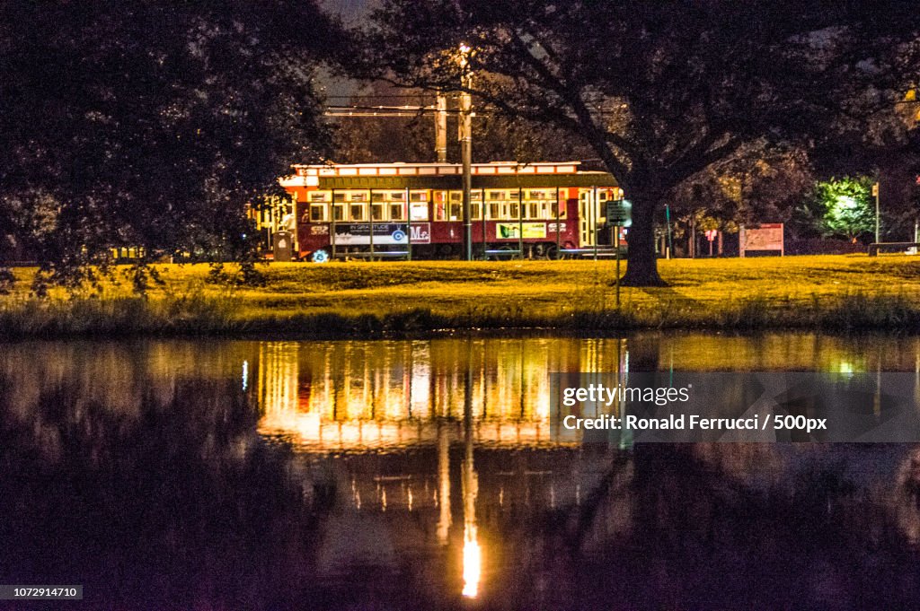 Canal Street Streetcar on the Bayou