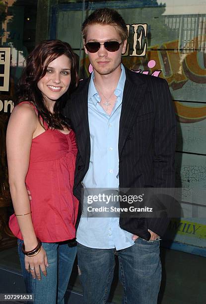 Sophia Bush and Chad Michael Murray during People's Liberation, Warner Bros. Pictures, and Kitson Celebrate Horror Thriller "House Of Wax" - Arrivals...