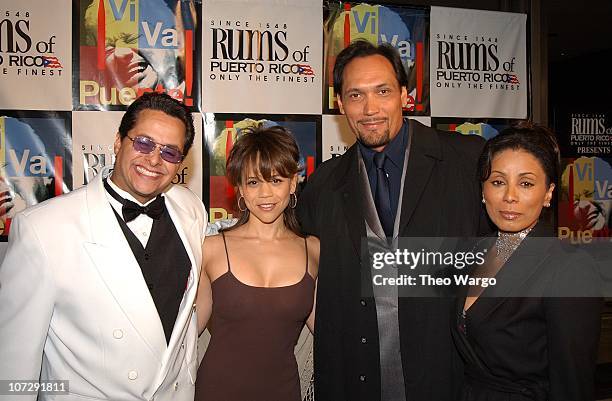 Tito Puente Jr., Rosie Perez, Jimmy Smits and Wanda de Jesus