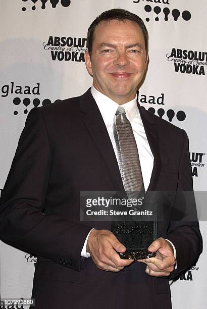 Alan Ball during The 14th Annual GLAAD Media Awards Los Angeles - Press Room at Kodak Theatre in Hollywood, California, United States.