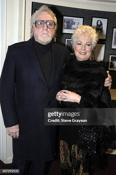 Marty Ingels and Shirley Jones. During Renee Taylor's One-Woman Stage Portrait "An Evening With Golda Meir" Premiere Engagement at The Canon Theater...