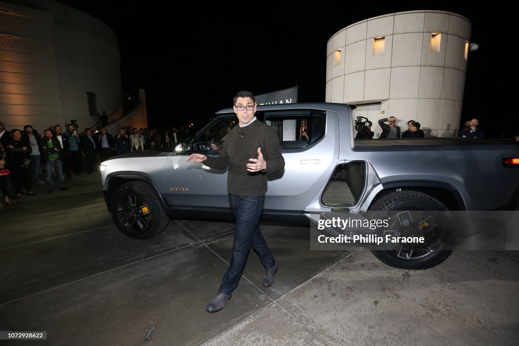 Rivian Unveils First-Ever Electric Pickup Truck Before Its Official Reveal At The LA Auto Show