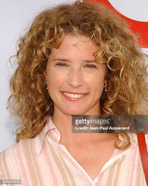 Nancy Travis during Elizabeth Glaser Pediatric AIDS Foundation 2005 "A Time For Heroes" Celebrity Carnival - Arrivals in Los Angeles, California,...