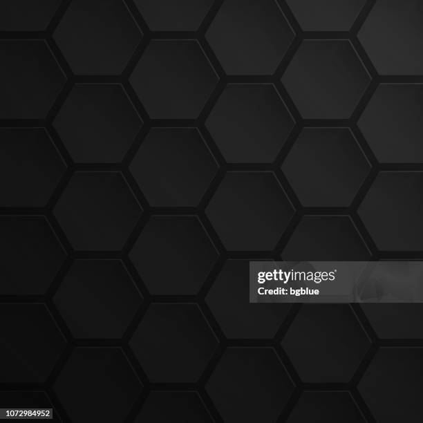 abstract black background - geometric texture - plastic comb stock illustrations