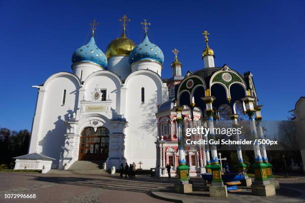 trinity lavra of st. sergius 02 - guidom stock-fotos und bilder