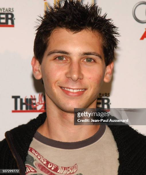 Justin Berfield during The Hollywood Reporter Next Generation Class of 2005 Presented by Audi - Arrivals at Montmarte Lounge in Los Angeles,...