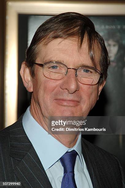 Mike Newell, director during Warner Bros.' "Harry Potter and the Goblet of Fire" New York City Premiere - Inside Arrivals at Ziegfeld Theatre in New...