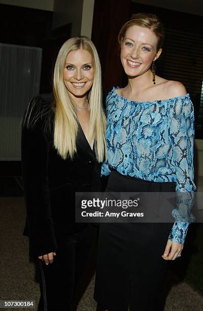 Emily Procter and Jennifer Finnigan during Escada and Emily Procter Host the Launch of Escada's 2006 Spring/Summer Collection to Benefit St. Jude...