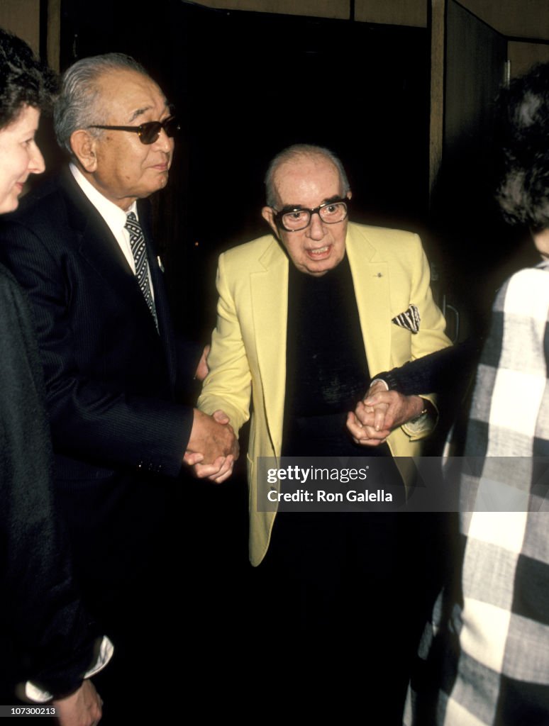 38th Annual Directors Guild of America Awards Honors Akira Kurosawa - March 26, 1986