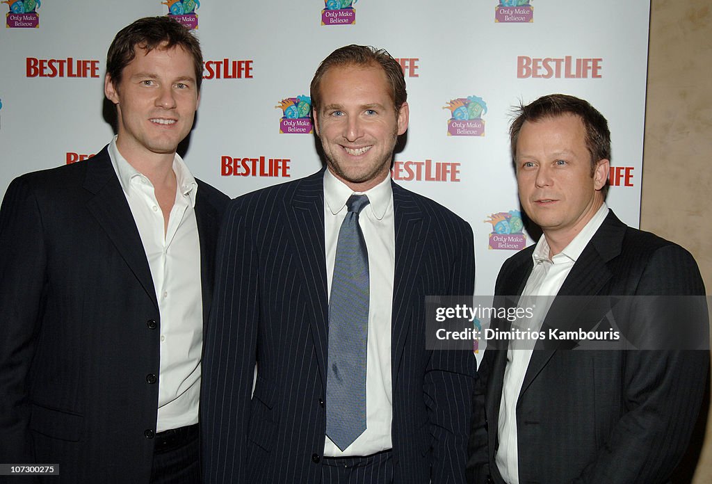 Best Life Magazine Celebrates Its Dec./Jan. Issue with Josh Lucas and Benefit for "Only Make Believe"