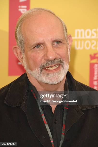 Brian De Palma, director during The 63rd International Venice Film Festival - "The Black Dahlia" Photocall at Palazzo del Casino in Venice Lido,...