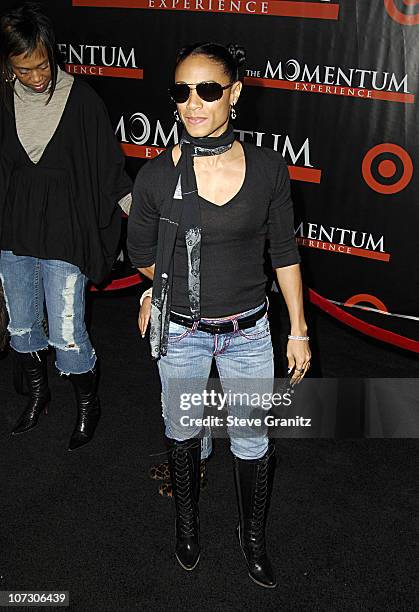 Jada Pinkett-Smith during "The Seat Filler" Los Angeles Premiere - Arrivals at El Capitan Theatre in Hollywood, California, United States.