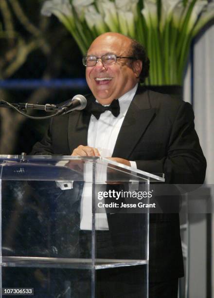 Danny DeVito during 3rd Annual Alfred Mann Foundation Innovation and Inspiration Gala Honoring Richard and Nancy Riordan at Mann Estate in Beverly...