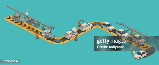 26点の自動車工場イラスト素材 Getty Images 26点の自動車工場イラスト素材 Getty Images