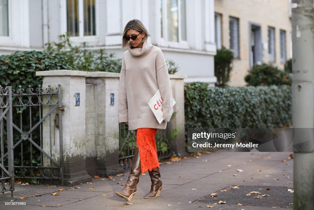 Street Style - Hamburg - November 26, 2018