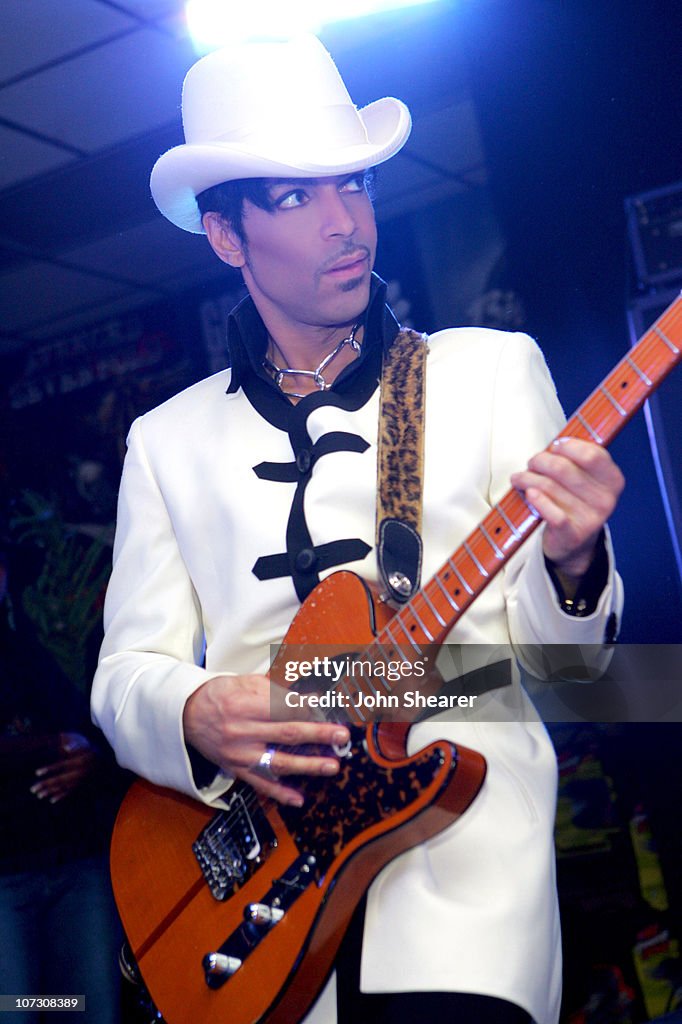 Prince In-Store Performance at Tower Records in West Hollywood in Support of "3121" - March 20, 2006