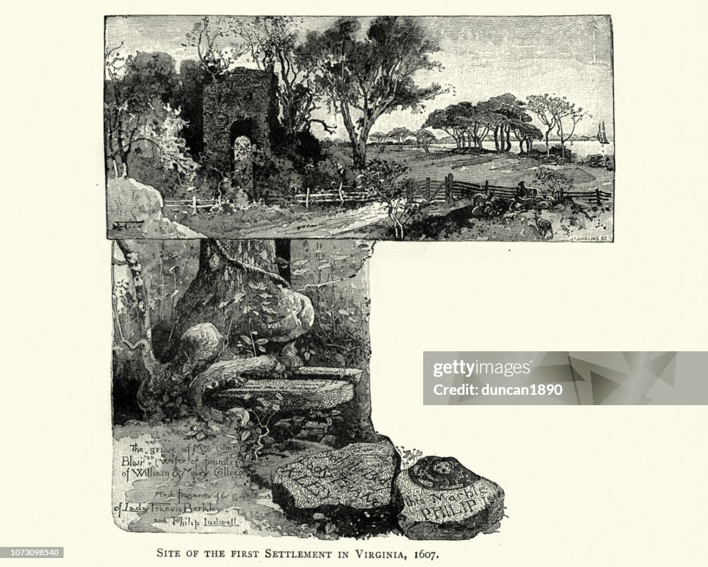 Jamestown, Virginia, 19th Century
