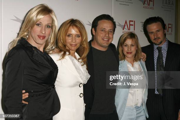 Alexis Arquette, Rosanna Arquette, Richmond Arquette, Patricia Arquette and David Arquette