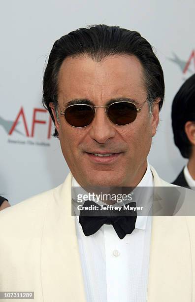 Andy Garcia during 34th AFI Life Achievement Award Honoring Sir Sean Connery - Arrivals at Kodak Theatre in Hollywood, California, United States.