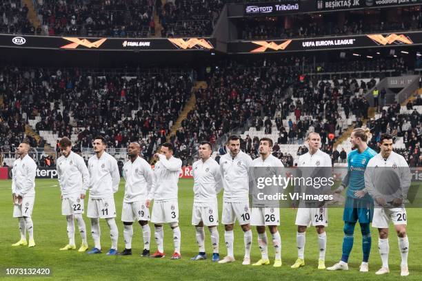 Ricardo Andrade Quaresma Bernardo of Besiktas JK , Adem Ljajic of Besiktas JK , Mustafa Pektemek of Besiktas JK, Vagner Silva de Souza Love of...