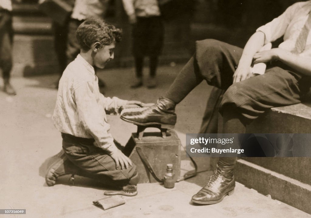Portrait Of A Young Bootblack