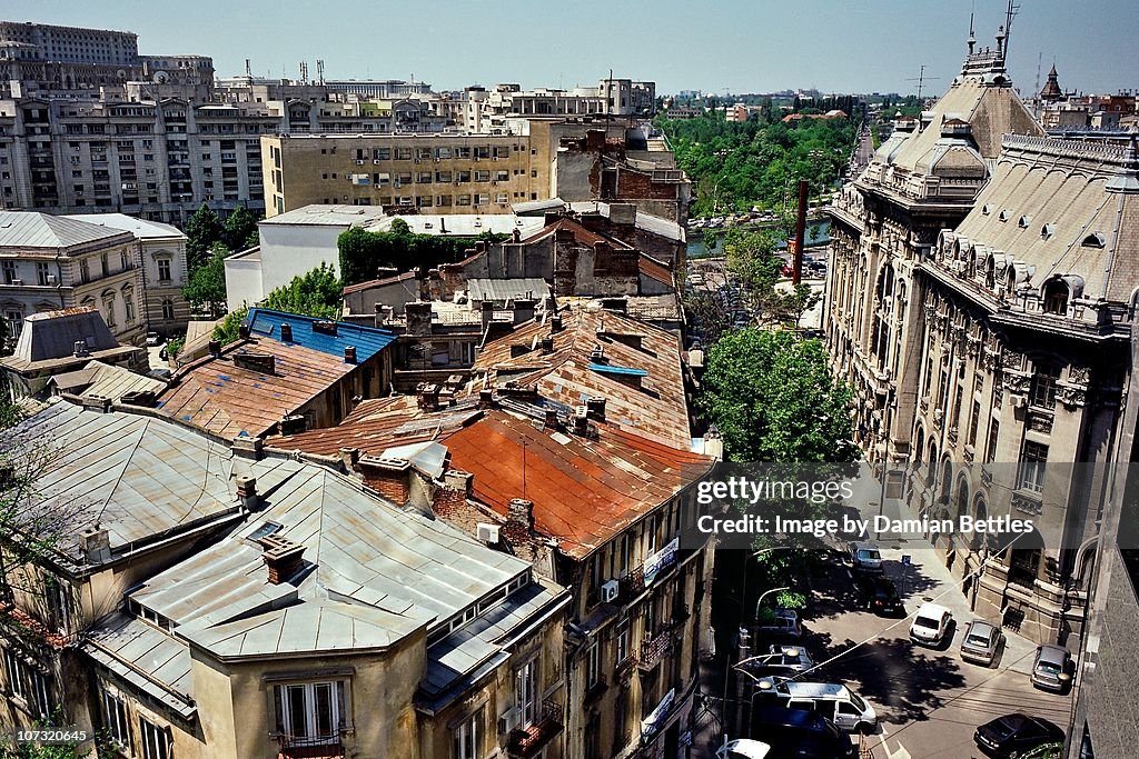 Bucharest Tin Roof Skyline