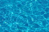 Abstract of Water Surface in Swimming Pool
