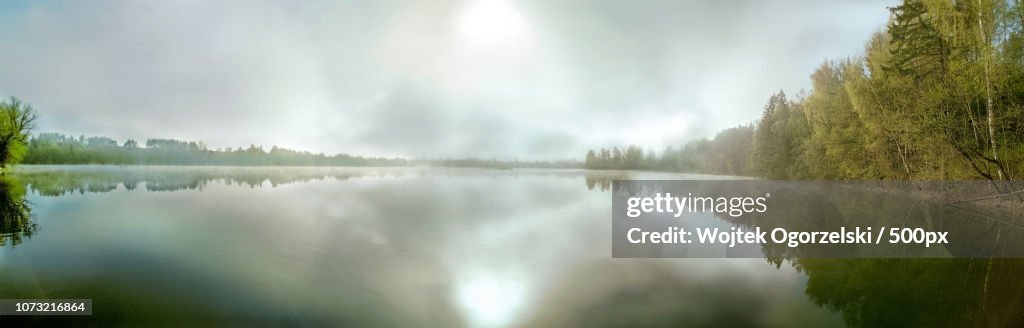 Poland Masuria, Sedranki Lake - sunrise