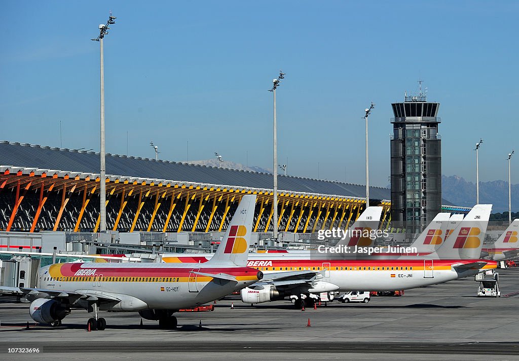 Madrid Airport Crippled By Sudden Strike
