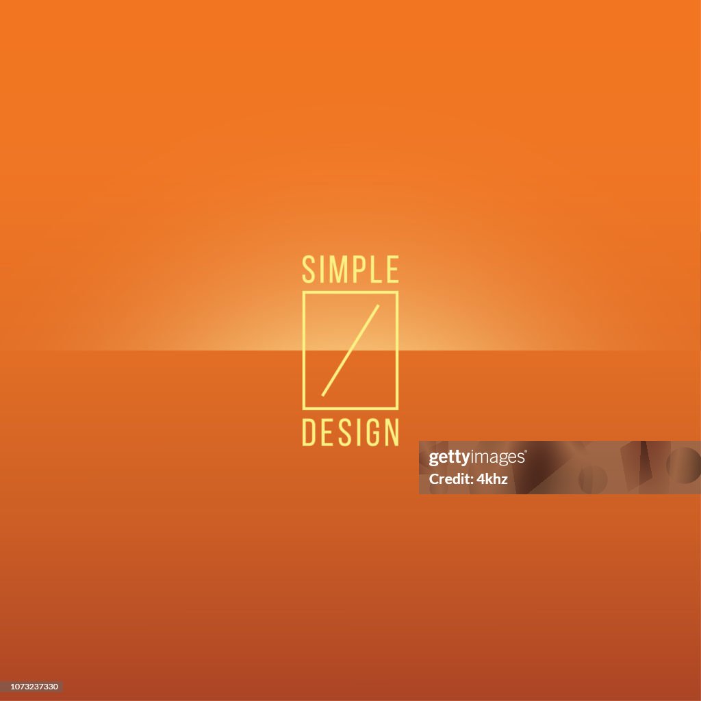 Basic Orange Minimal Elegant Crease Line Pattern Vector Background High ...