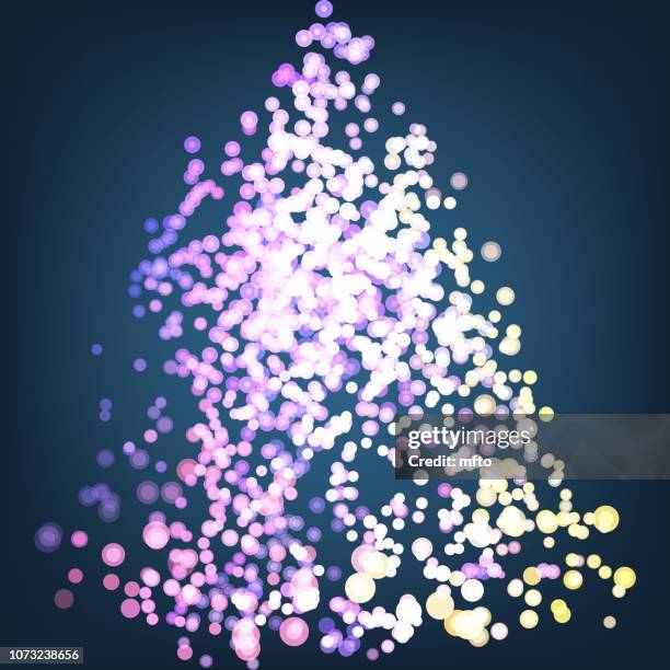 abstract lights - fireplace background stock illustrations