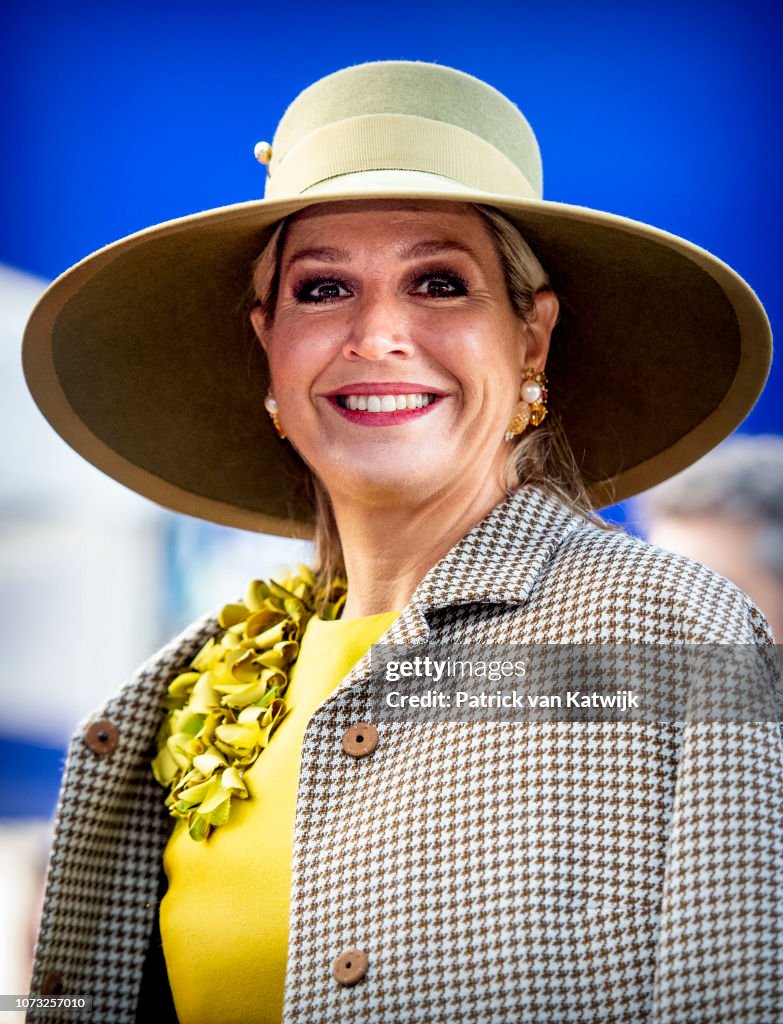 Queen Maxima naming ceremony of VOX Amalia