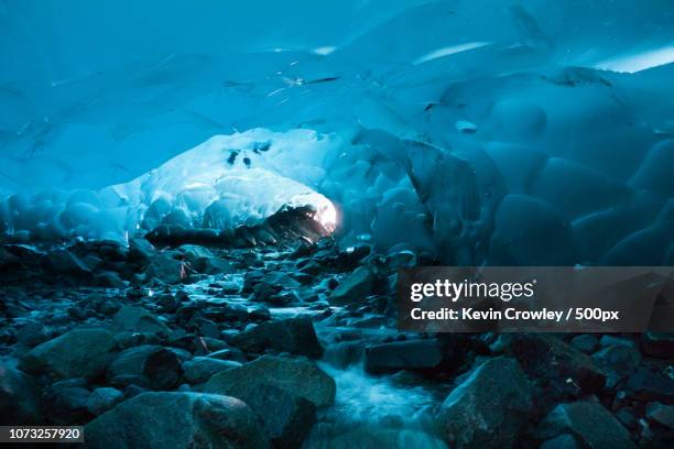 mendenhall glacier ice caves.jpg - mendenhall ice caves stock pictures, royalty-free photos & images