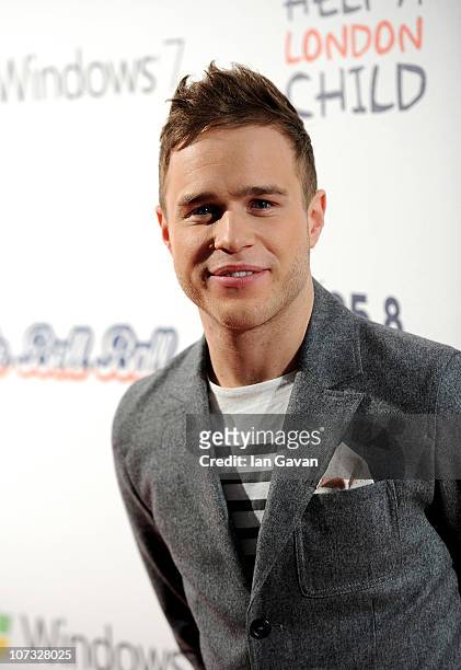Singer Olly Murs attends Jingle Bell Ball 2010 at O2 Arena on December 4, 2010 in London, England.