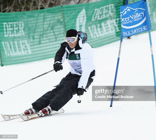 Actor Trevor Donovan competes in the 19th Annual Deer Valley Celebrity Skifest the Deer Valley Resort on December 4, 2010 in Salt Lake City, Utah.