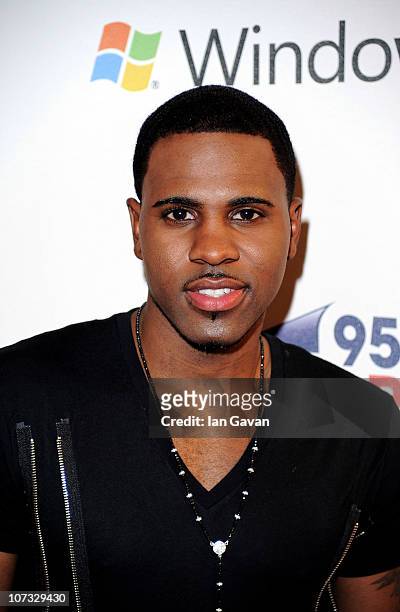 Singer Jason Derulo attends Jingle Bell Ball 2010 at O2 Arena on December 4, 2010 in London, England.