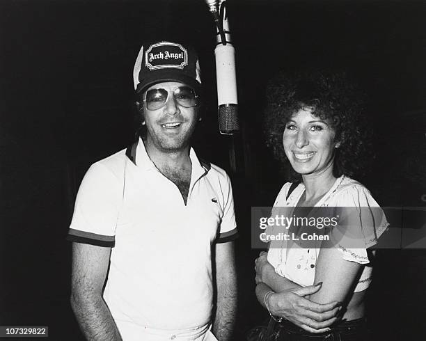 Neil Diamond and Barbra Streisand