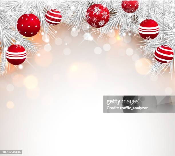christmas background - white christmas stock illustrations