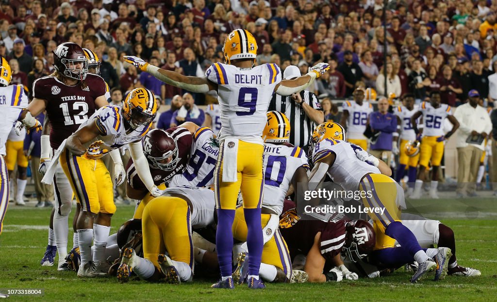 LSU v Texas A&M