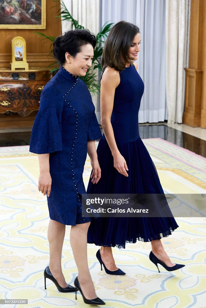 Spanish Royals Host An Official Dinner For Chinese President Xi Jinping And His Wife