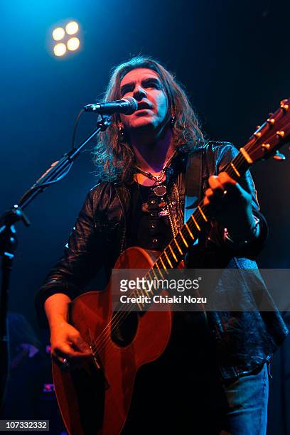 Justin Sullivan of New Model Army performs at The Forum on December 4, 2010 in London, England.