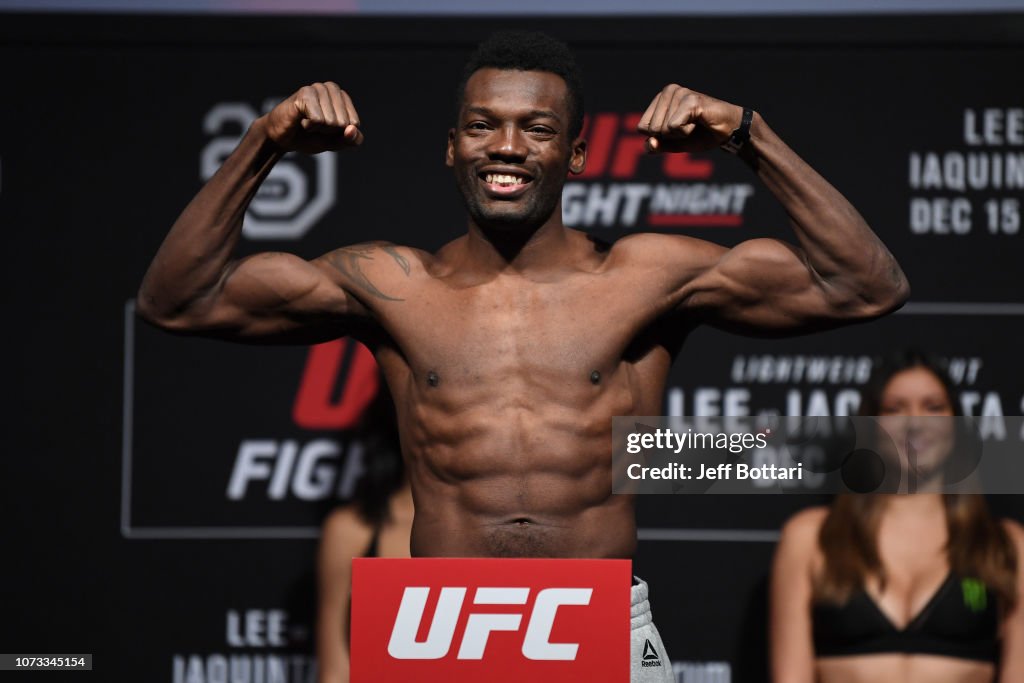 UFC Fight Night: Weigh-ins