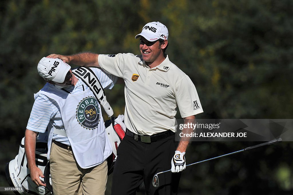 English Golf champion Lee Westwood celab