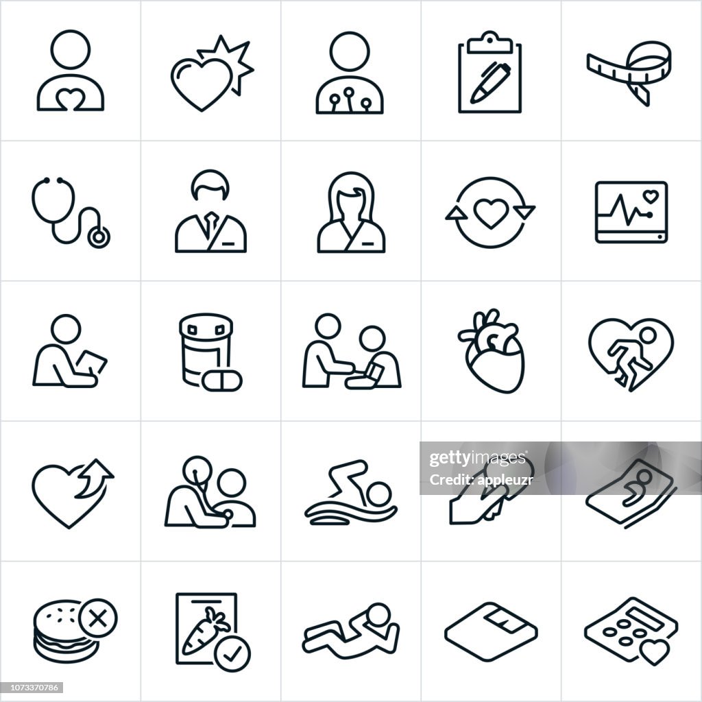 Cardiology Icons